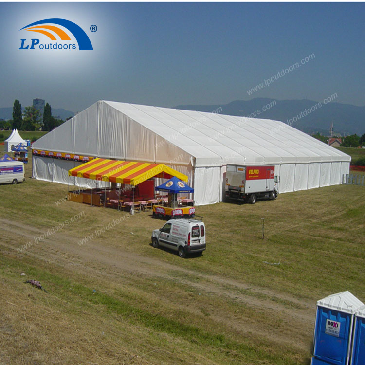 Large manufacturing aluminum temporary warehouse tent for trade show